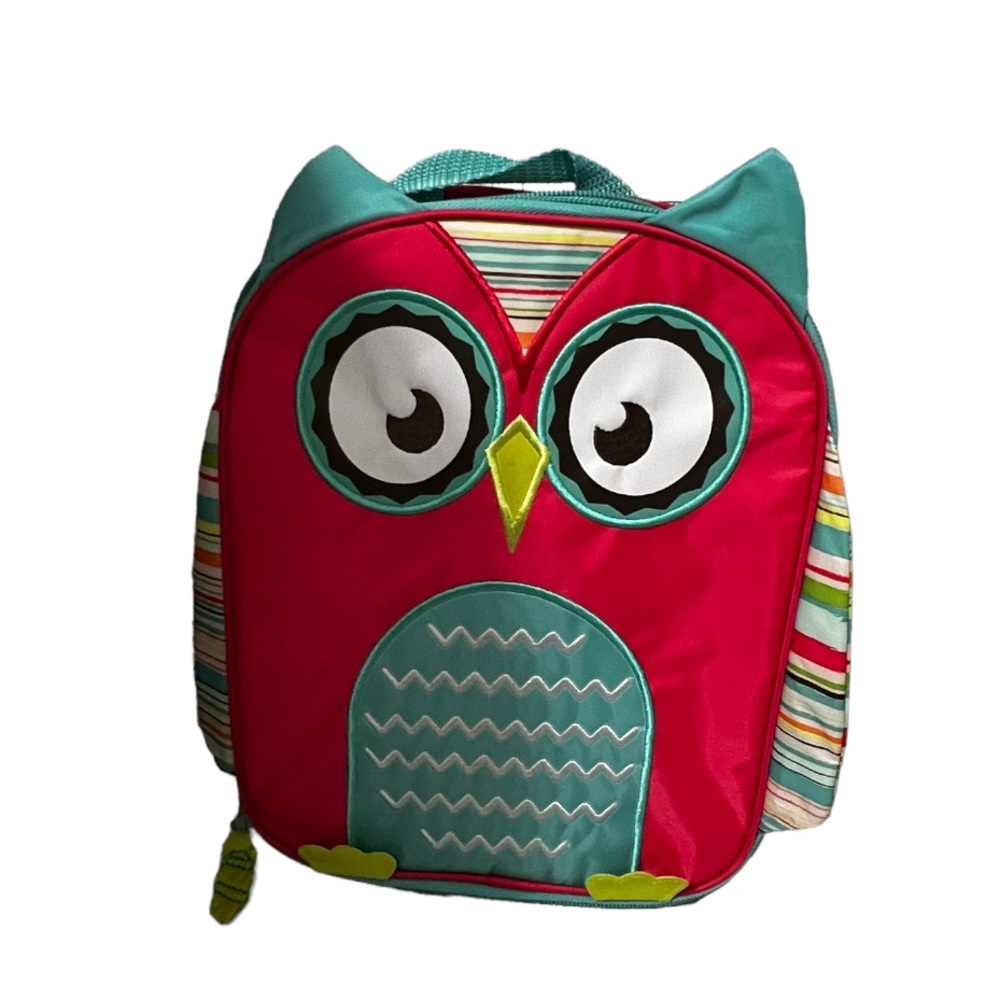 31 Pink Owl Chill-icious Thermal Lunch Box Tote Insulated Thirty One Retired